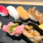 寿司 魚がし日本一 - シャリは少なめ