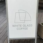 WHITE GLASS COFFEE - 