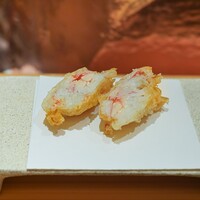 たきや - 松葉蟹の湯葉巻、蟹味噌