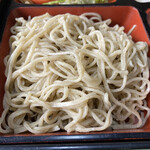 下野 - 蕎麦は細麺で短く、コシ風味良し