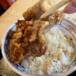 天茂 - かき揚げ丼1,500円