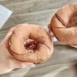 こむぎ ベーグル&コーヒー - 『ティラミスサンド』