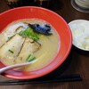 麺場居酒屋 ラの壱 - とんこつもとあじ、ライス