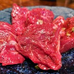 横浜大衆焼肉 もつ肉商店 - 牛ハラミ