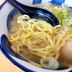 麺屋 かわはら - 平打ち麺に変更