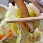 東宝食堂 - タンメンの野菜