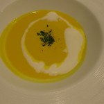 ポルトフィーノ - 本日のスープ。かぼちゃの冷製