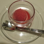 ポルトフィーノ - お口直しのシャーベット