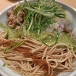 饗 くろ喜 - 和え玉(九条ねぎ)