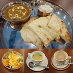 Mini Nepal Restaurant & Bar ALISHA - チーズナンランチ