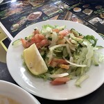 トルコ料理レストラン - 柘榴トレッシングのサラダ