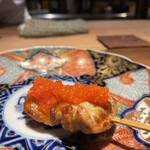 薪鳥新神戸 - 肩 ハリッサソース