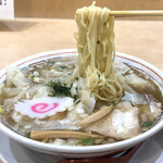 Yamagata Tobiuo Chuukasoba Agoya - ワンタン麺（税込850円）