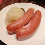 キッチン サカナヤ - おすすめソーセージ　これは毎回のレギュラー