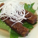 小樽・蕎麦屋・籔半 - 藪半 「子持ち昆布」