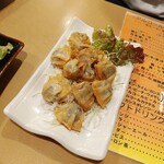 しゃかりき - ■おつまみ鶏しそギョーザ