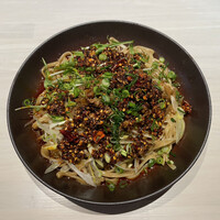 中国料理verite - 汁なし担々麺(小ご飯付き、激辛)