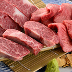 Nikuyaki Harami Tan Teru Kenjou - お肉の盛り合わせ