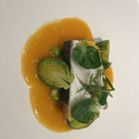 a.ligne - 芽キャベツがとっても美味しかった。お魚も淡白で食べ易い！