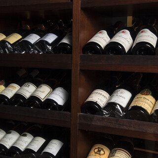We offer a wide selection of Burgundy wines.