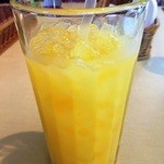 Burea Gaden - ランチのセット：オレンジジュース
