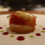 IZA - 赤海老と苺のマリネアップ