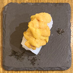 酒と旨いもの なまけもの - イカ雲丹