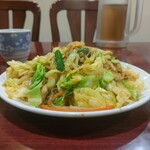 荻窪飯店 - 四川田舎風焼きビーフン¥800　ホリゾンタルアングル