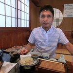 Yabu Soba - とりあえず（笑）「玉子丼」と「かきあげせいろ」の2品食べ終えました!!!