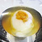 Restaurant27 - ('13/6)温泉卵とコンソメジュレ・ウニ添え