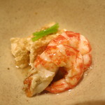 車力門 ちゃわんぶ - 25年6月　縞海老、湯葉煮