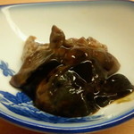 鮨 田可尾 - 鮑の肝の味噌漬け
