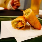 小菜一碟 - 菜の花入り海老春巻