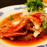 小菜一碟 - キンキの姿蒸し　イーディエ特製醤油かけ