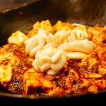 小菜一碟 - 牛ほほ入り麻婆豆腐(白子トッピング)