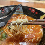 元祖トマトラーメンと辛麺と元祖トマトもつ鍋 三味 - 