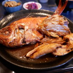 Yoi - 煮魚定食（金目鯛と魚のアラの煮付け）