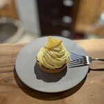 あんこスイーツラボ feat 豆金 - レモンレアチーズモンブラン