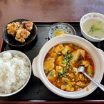 友人 - 麻婆豆腐定食