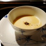 銀座うかい亭 - ジャガイモのポタージュ