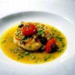 銀座うかい亭 - 帆立のソテー