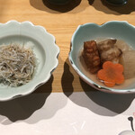 ひょっとこしま - お通し2種