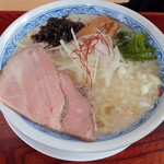 麺屋はる - 背脂らーめん塩（並盛）