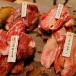 197872498 - ジンギスカンセットのラム肉。食べ比べ出来ます！！