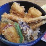 女川海の膳ニューこのり - 活穴子天丼（地元産活〆穴子使用）