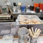 すかや 本店 - 冷めた揚おき天ぷらも、アツアツなオツユでちょうどな塩梅に!