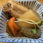 鳥半・魚半 - いつもの美味しいお通し