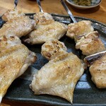 鳥半・魚半 - 手羽とねぎま