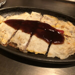 お好み焼き いまり 恵比寿店 - 豚平焼き