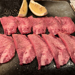 残波牛苑 　 - タン塩は石垣牛でないようです
